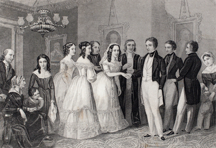 Mhm The Wedding Whirl And Vortex Mid 19th Century Wedding