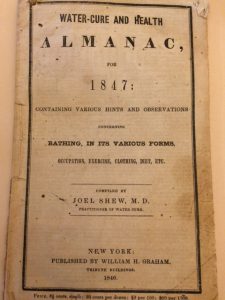 The Water-Cure Almanac for 1847 (New York Historical Society)
