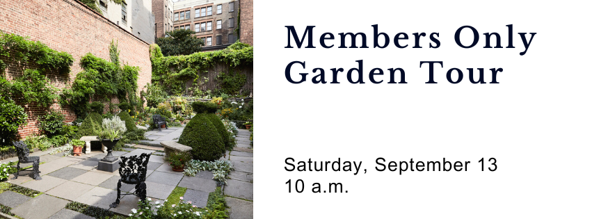 Members Only Garden Tour
